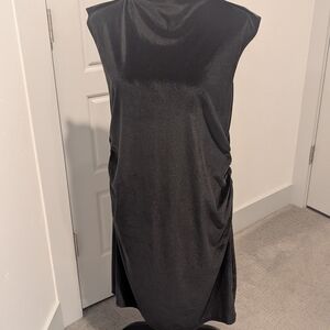 a new day Black Midi Dress